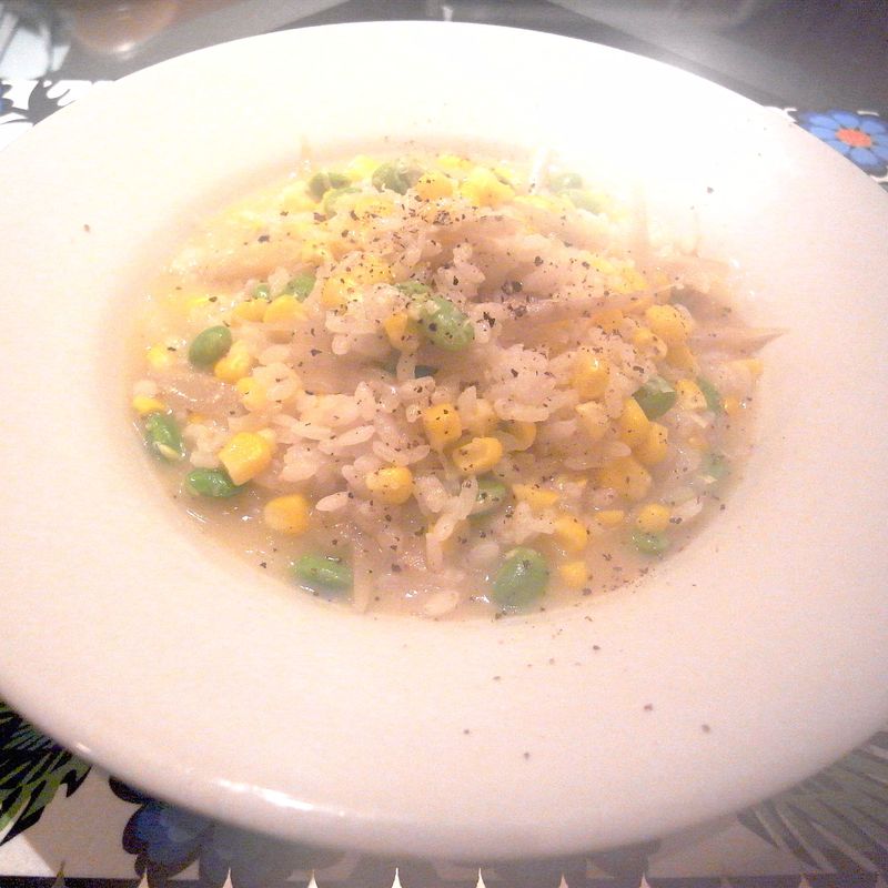 20120710_枝豆の展開　risotto al soia acerbi e granturco_RIMG9656E-1